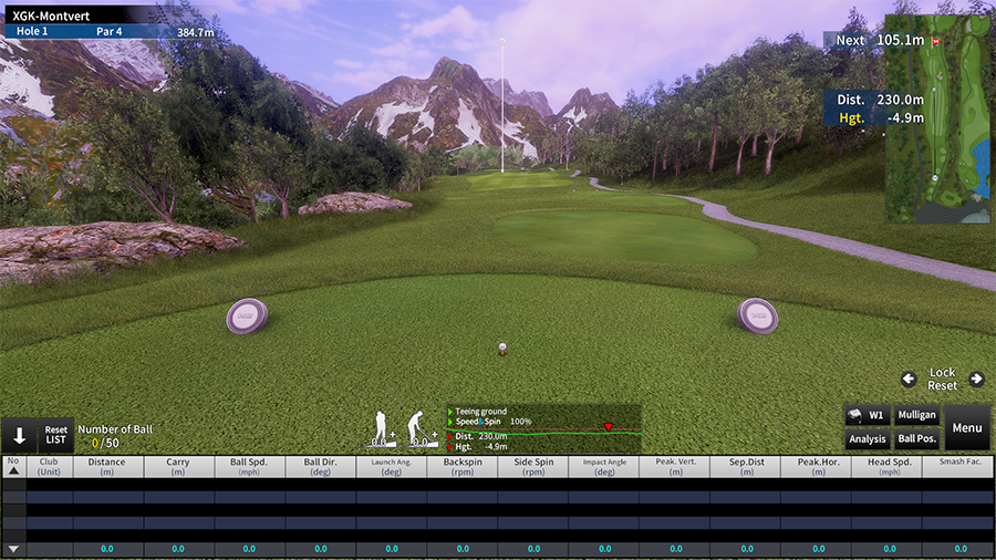 Display for training